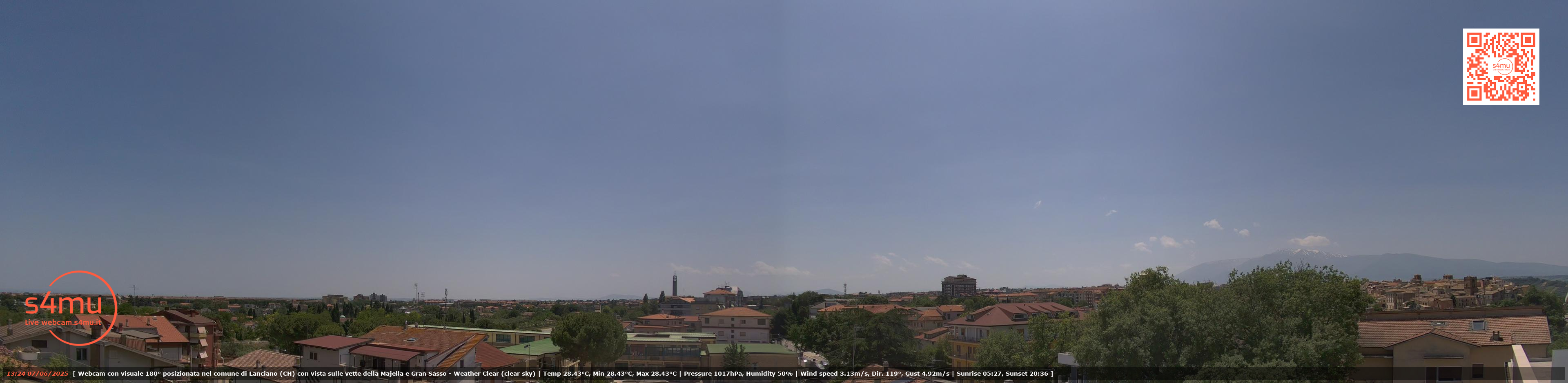 immagine della webcam nei dintorni di Lido Riccio: webcam Lanciano