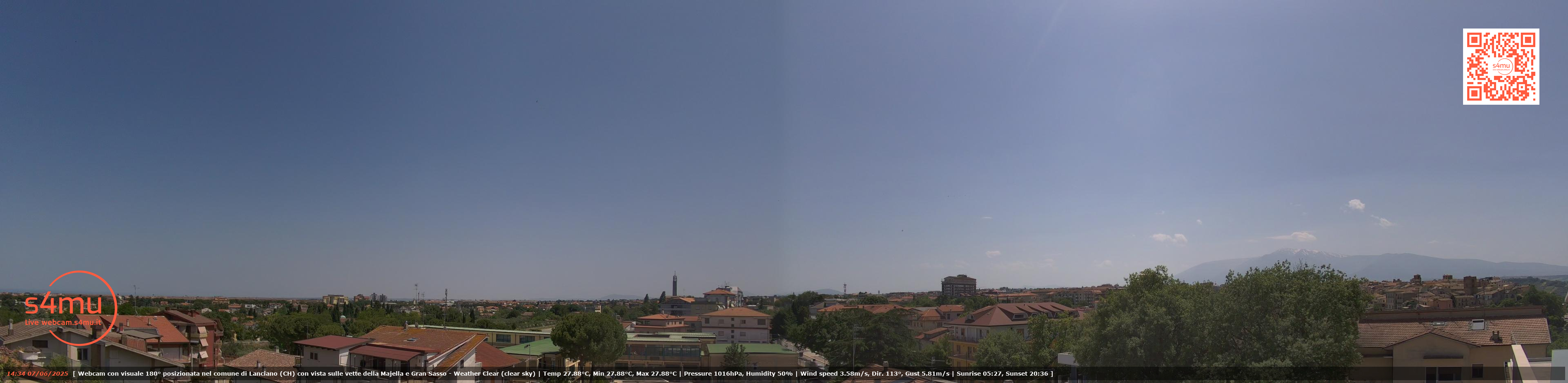 immagine della webcam nei dintorni di Rocca San Giovanni: webcam Lanciano