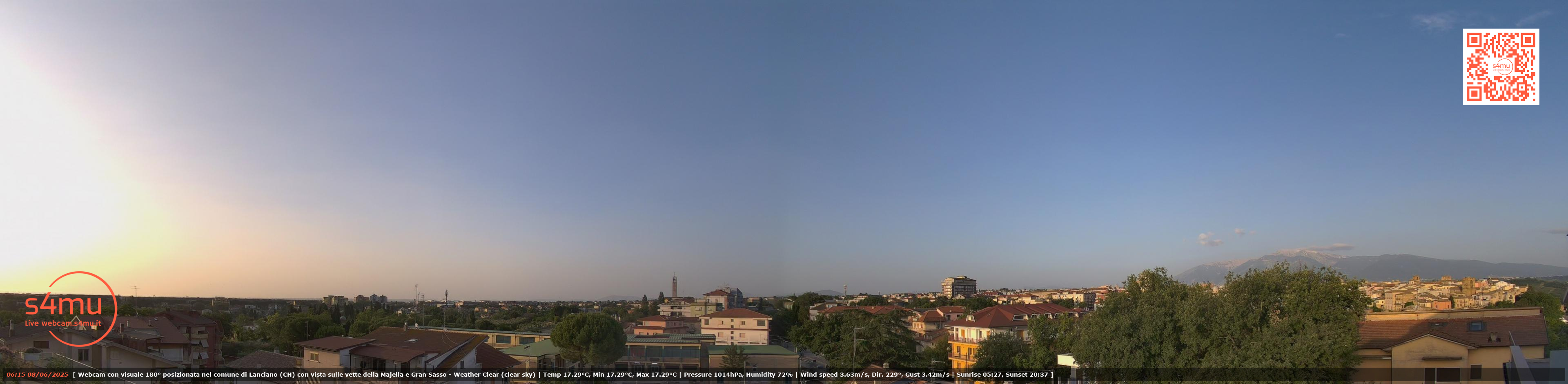 immagine della webcam nei dintorni di Lido Riccio: webcam Lanciano