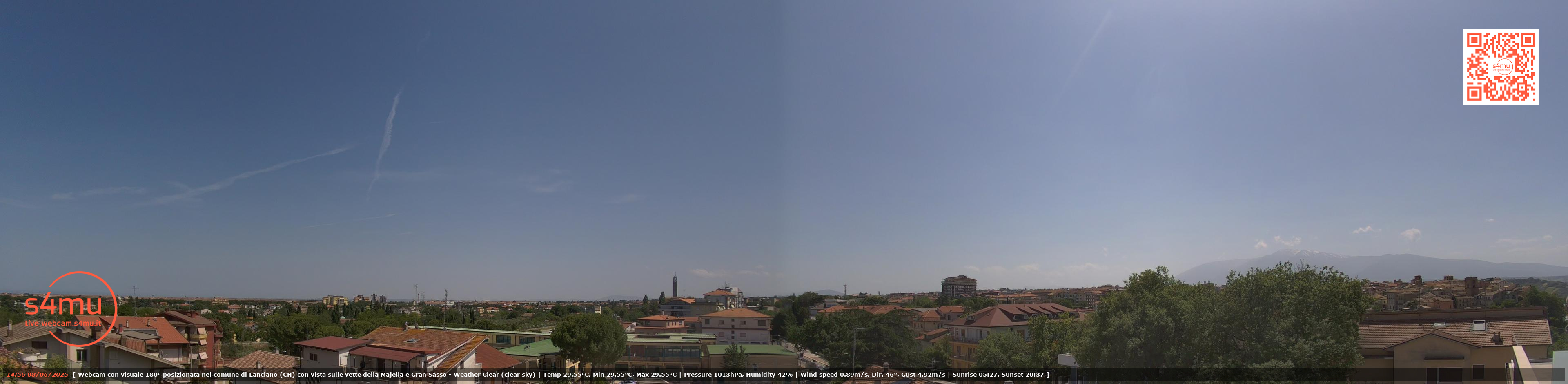 immagine della webcam nei dintorni di Rocca San Giovanni: webcam Lanciano