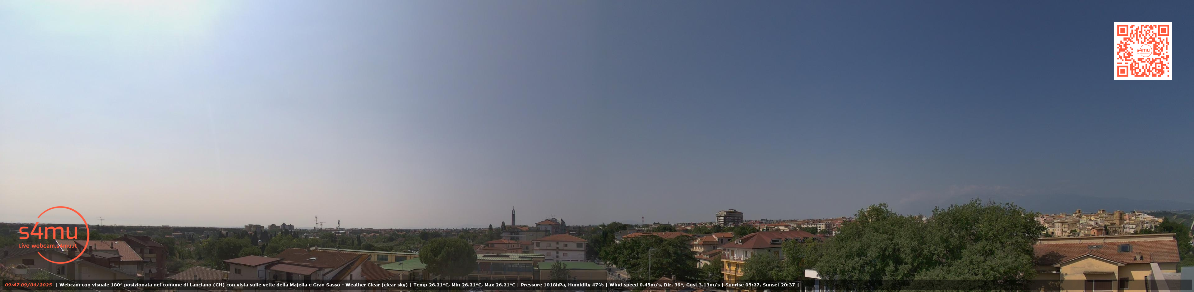 immagine della webcam nei dintorni di Pineta: webcam Lanciano