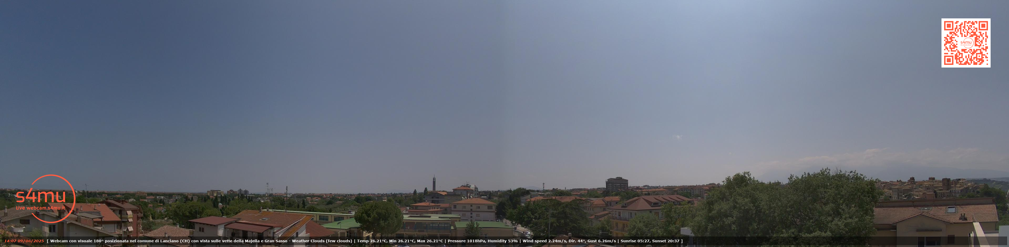 immagine della webcam nei dintorni di Fossacesia Marina: webcam Lanciano