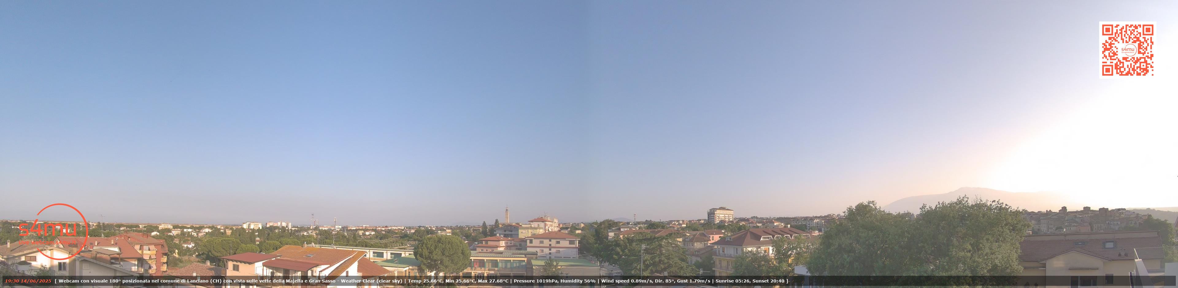 immagine della webcam nei dintorni di Fossacesia Marina: webcam Lanciano