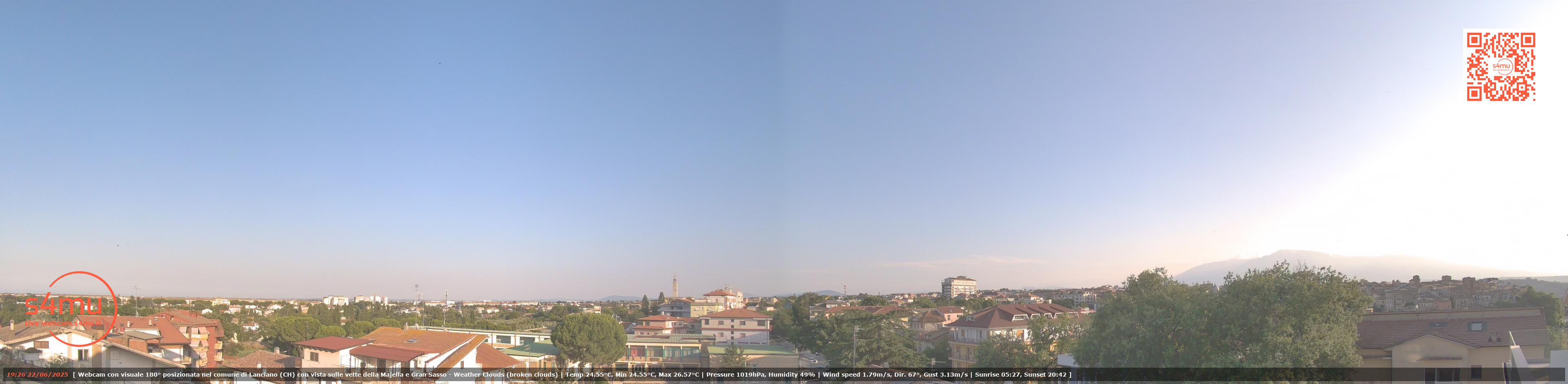 immagine della webcam nei dintorni di Pretoro: webcam Lanciano