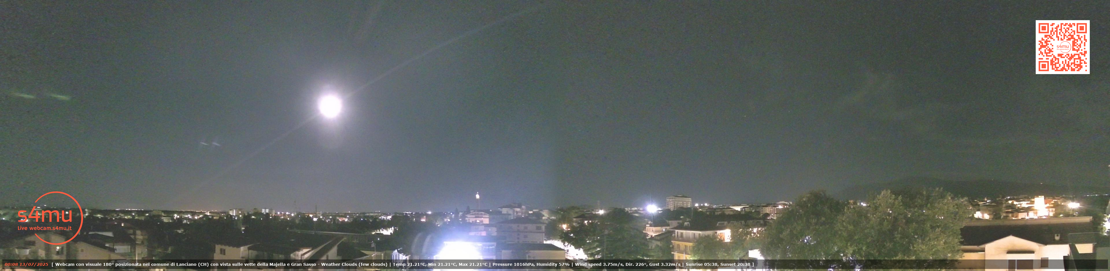 immagine della webcam nei dintorni di Postilli: webcam Lanciano