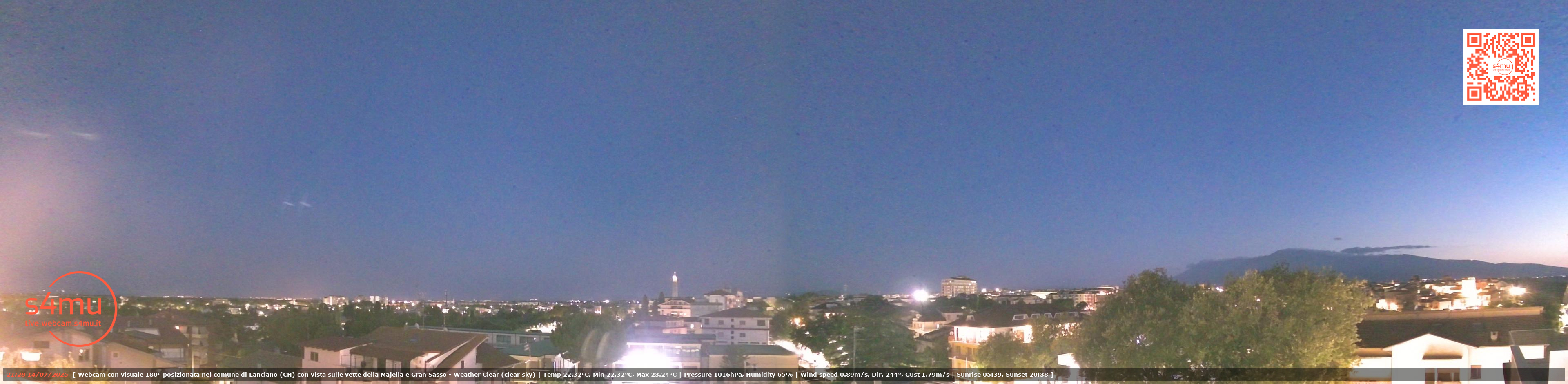 immagine della webcam nei dintorni di Rapino: webcam Lanciano