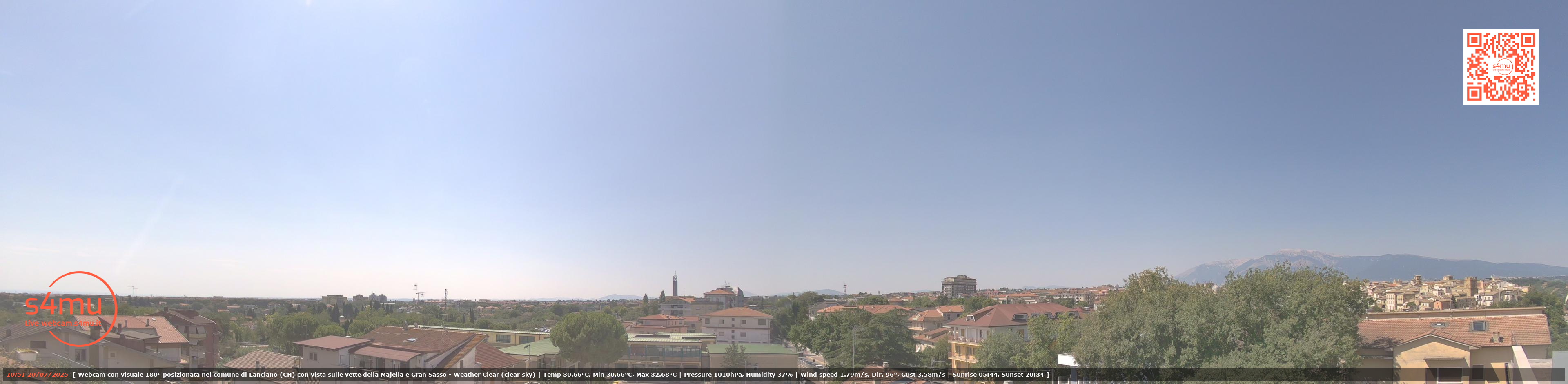 immagine della webcam nei dintorni di Casoli: webcam Lanciano