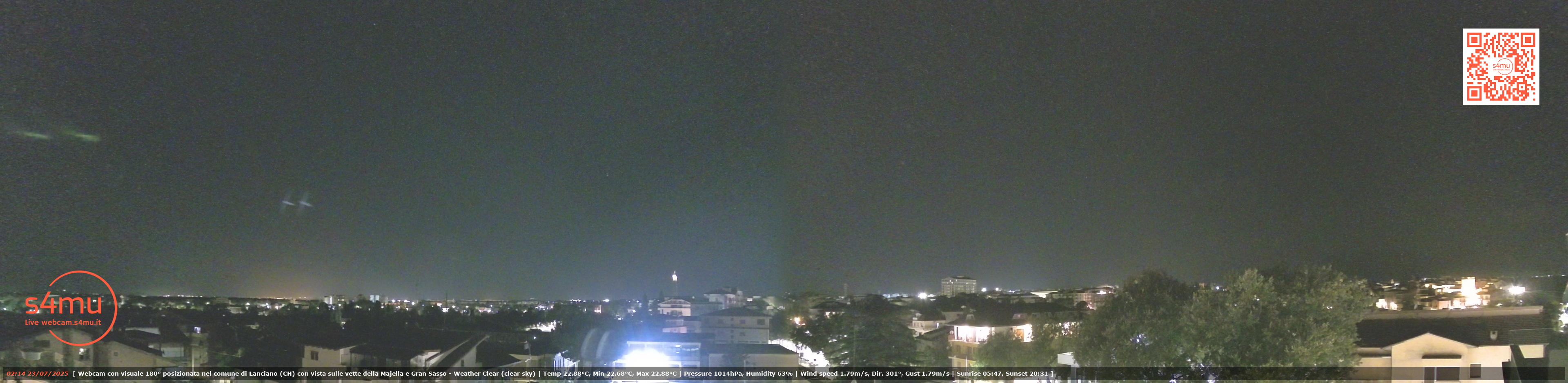 immagine della webcam nei dintorni di San Vito Chietino: webcam Lanciano