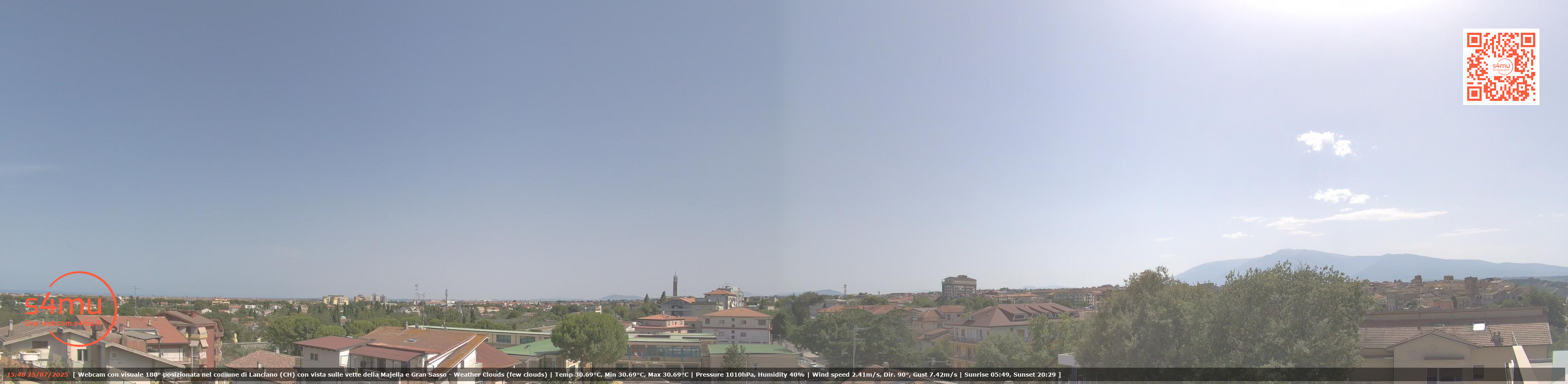 immagine della webcam nei dintorni di Pretoro: webcam Lanciano