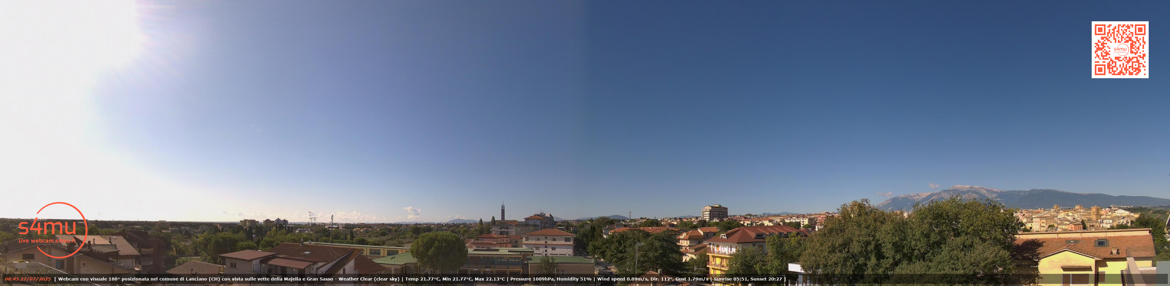 immagine della webcam nei dintorni di Passolanciano-Majelletta: webcam Lanciano