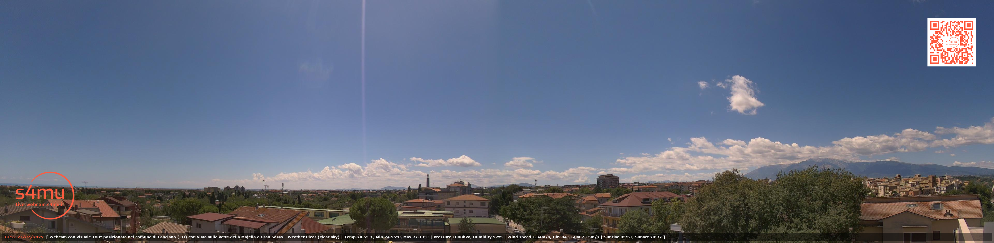 immagine della webcam nei dintorni di Pineta: webcam Lanciano