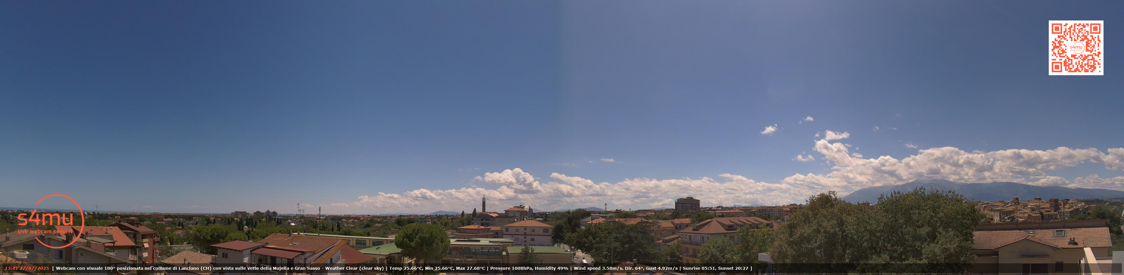 immagine della webcam nei dintorni di Altino: webcam Lanciano