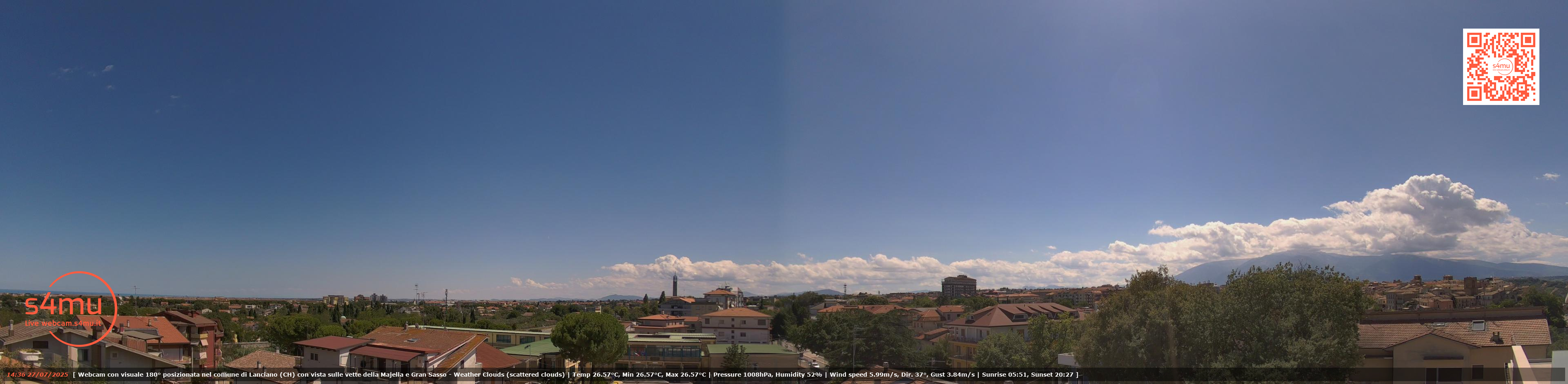 immagine della webcam nei dintorni di Casalbordino: webcam Lanciano