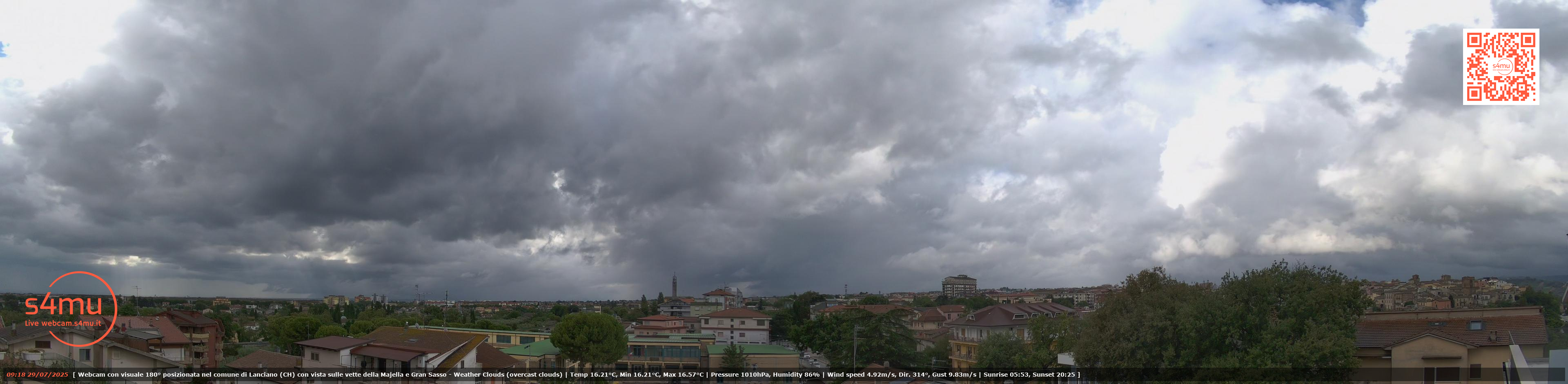 immagine della webcam nei dintorni di Monteferrante: webcam Lanciano
