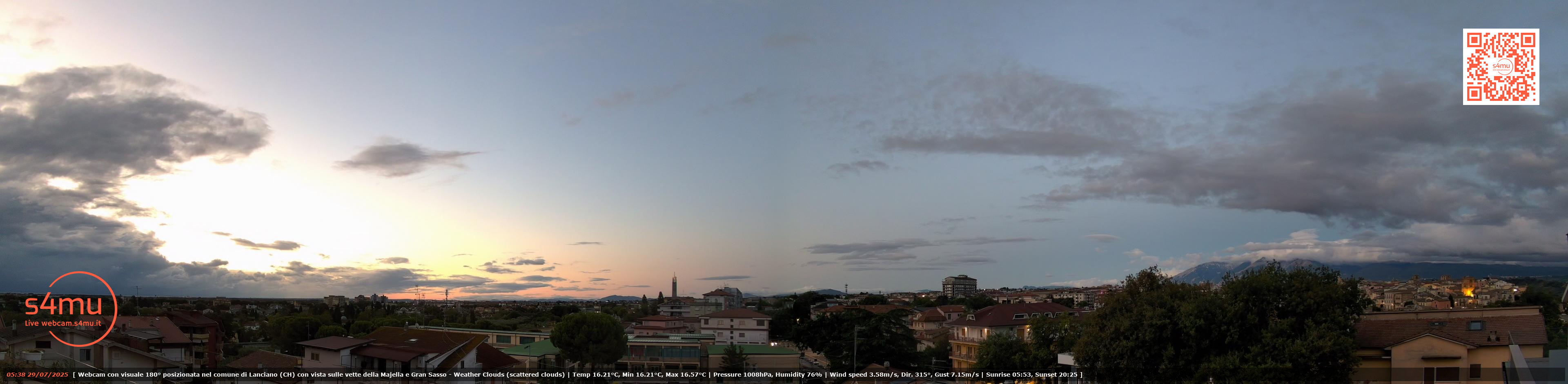 immagine della webcam nei dintorni di Pretoro: webcam Lanciano
