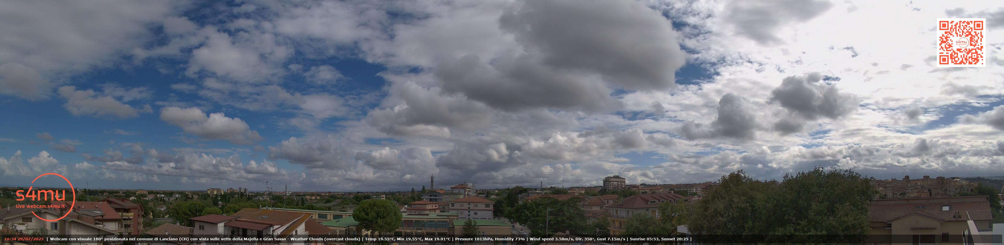 immagine della webcam nei dintorni di Pineta: webcam Lanciano