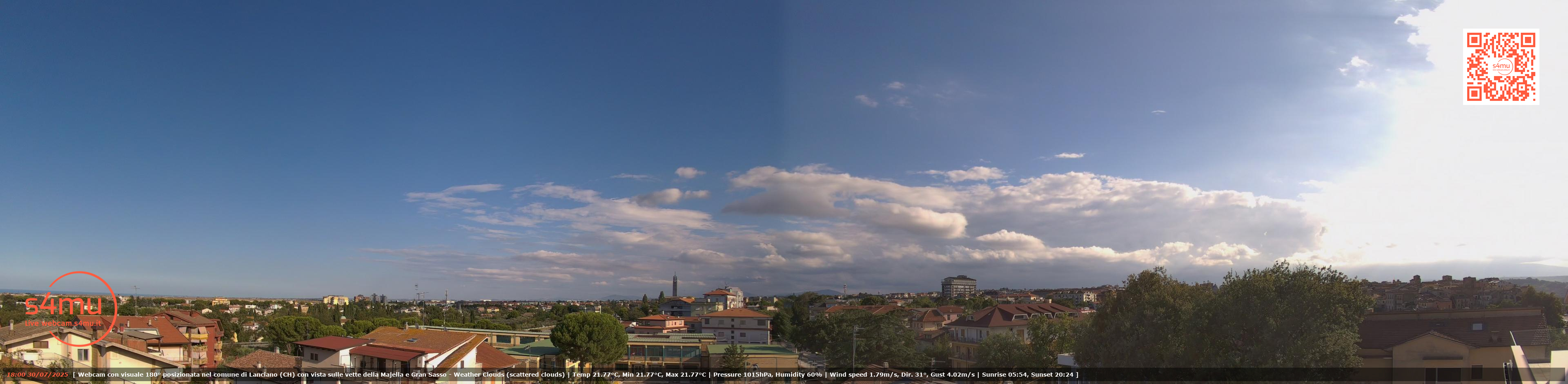 immagine della webcam nei dintorni di Marina di San Vito: webcam Lanciano