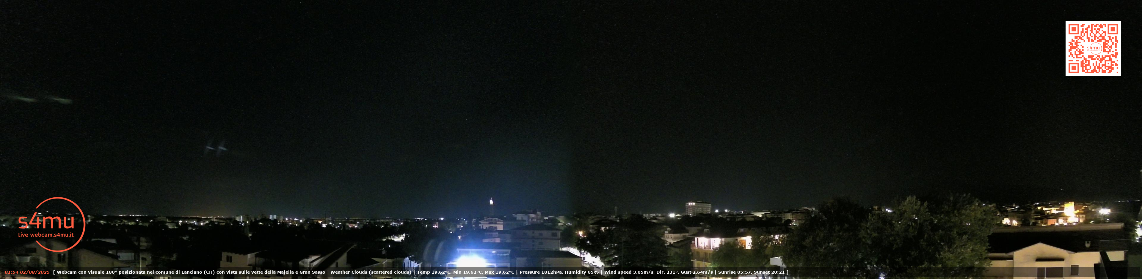 immagine della webcam nei dintorni di San Vito Chietino: webcam Lanciano
