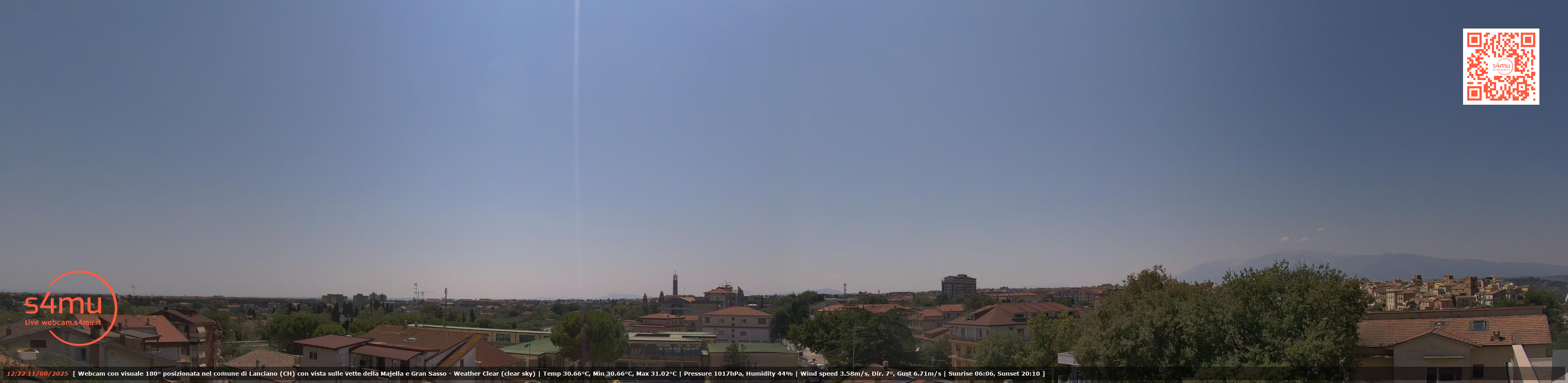 immagine della webcam nei dintorni di Pennapiedimonte: webcam Lanciano