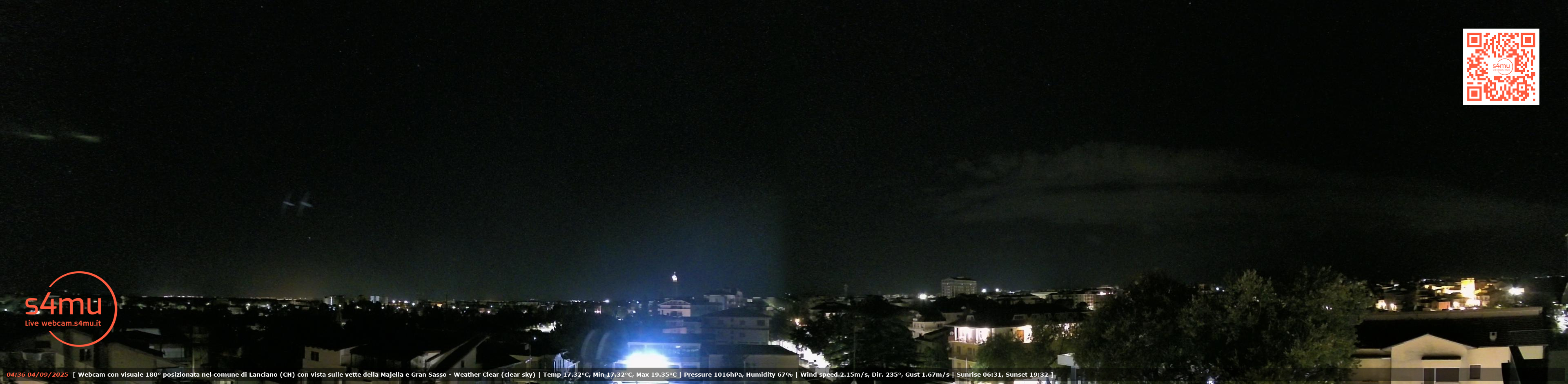 immagine della webcam nei dintorni di Civitella Messer Raimondo: webcam Lanciano