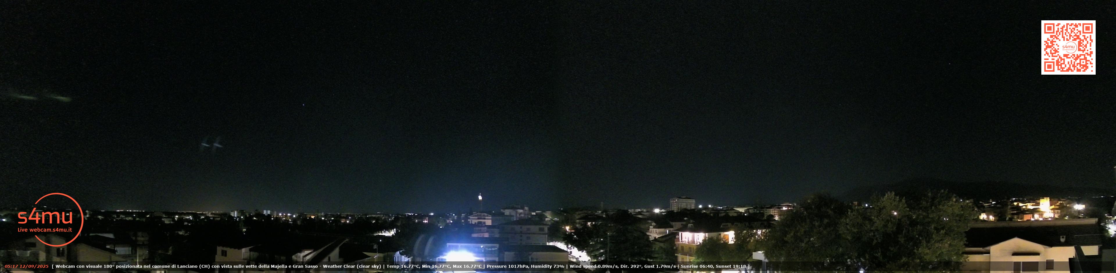 immagine della webcam nei dintorni di Crecchio: webcam Lanciano