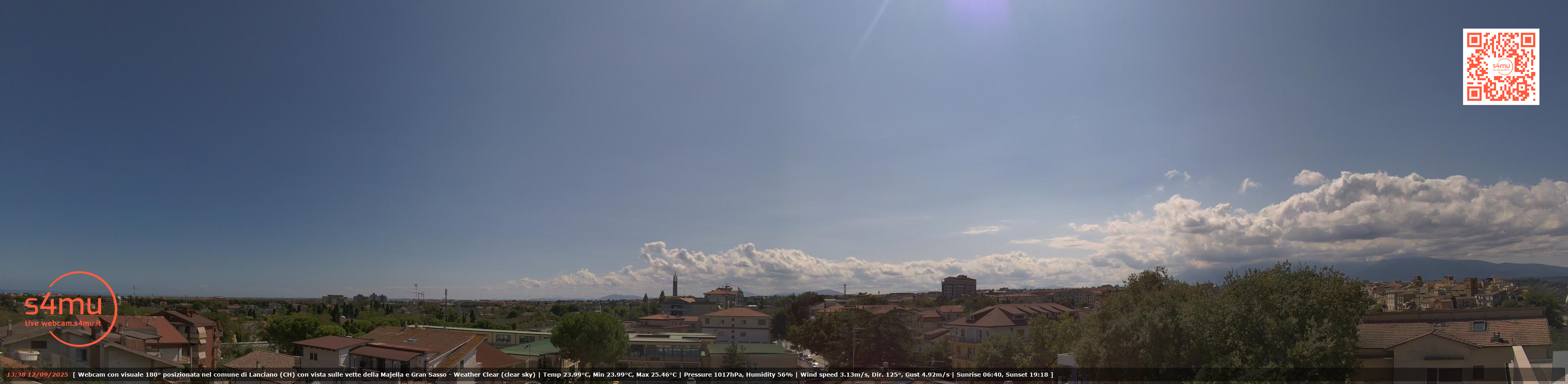 immagine della webcam nei dintorni di Monteferrante: webcam Lanciano