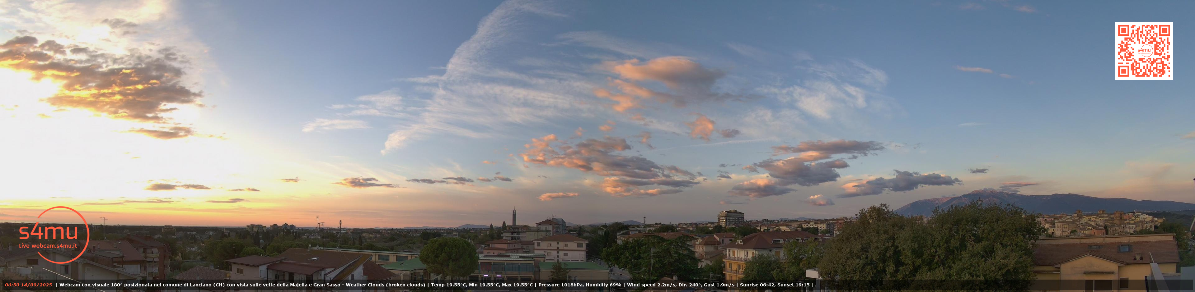 immagine della webcam nei dintorni di Pineta: webcam Lanciano