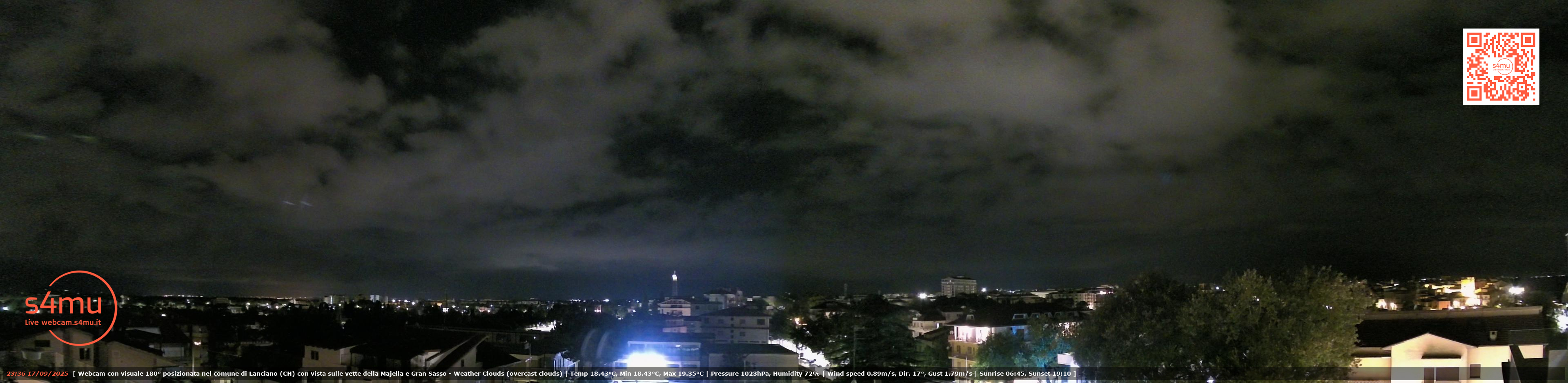 immagine della webcam nei dintorni di Monteodorisio: webcam Lanciano