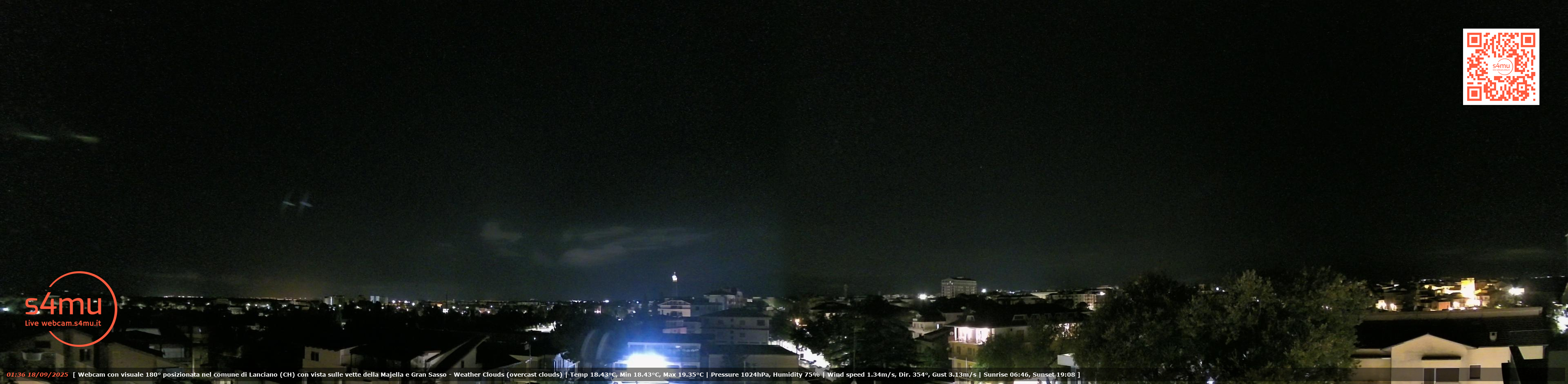 immagine della webcam nei dintorni di San Vito Chietino: webcam Lanciano