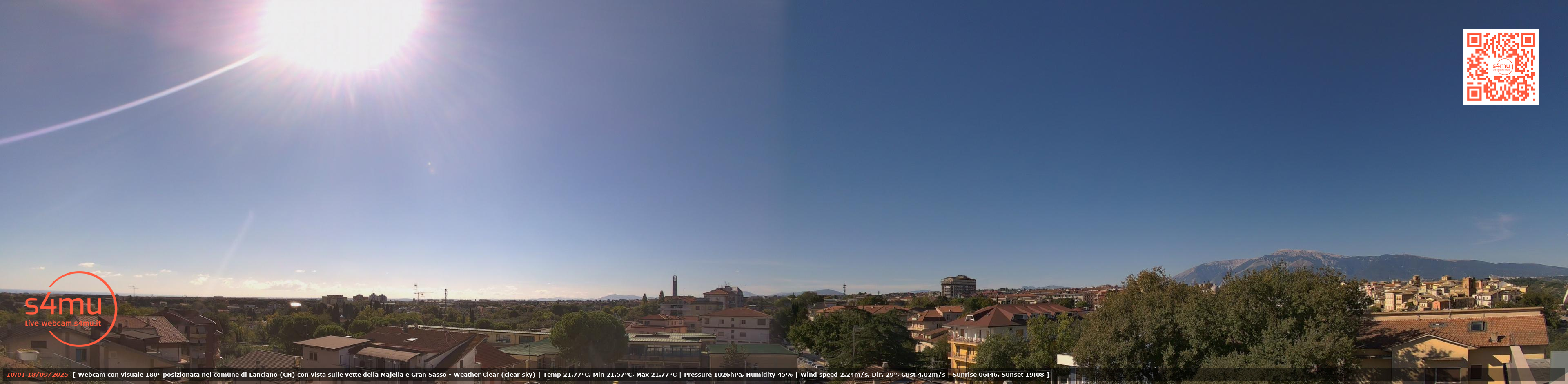 immagine della webcam nei dintorni di Pretaro: webcam Lanciano
