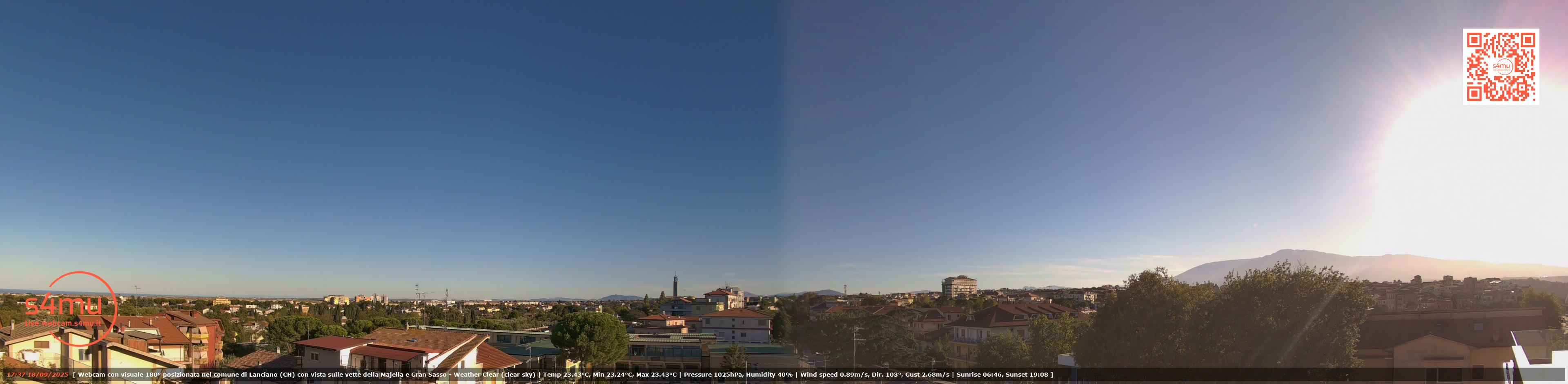 immagine della webcam nei dintorni di San Salvo: webcam Lanciano