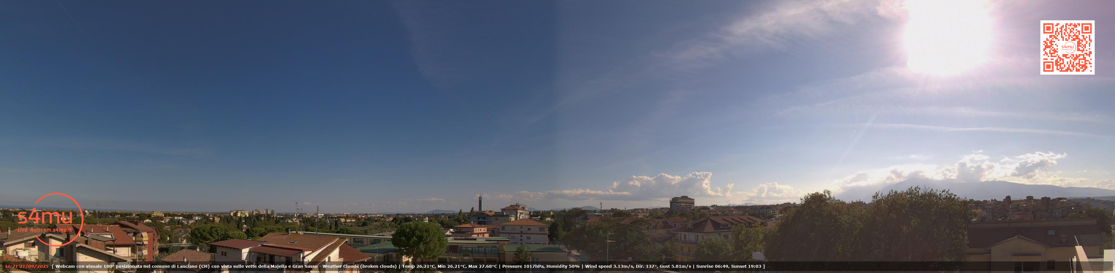 immagine della webcam nei dintorni di Fossacesia: webcam Lanciano