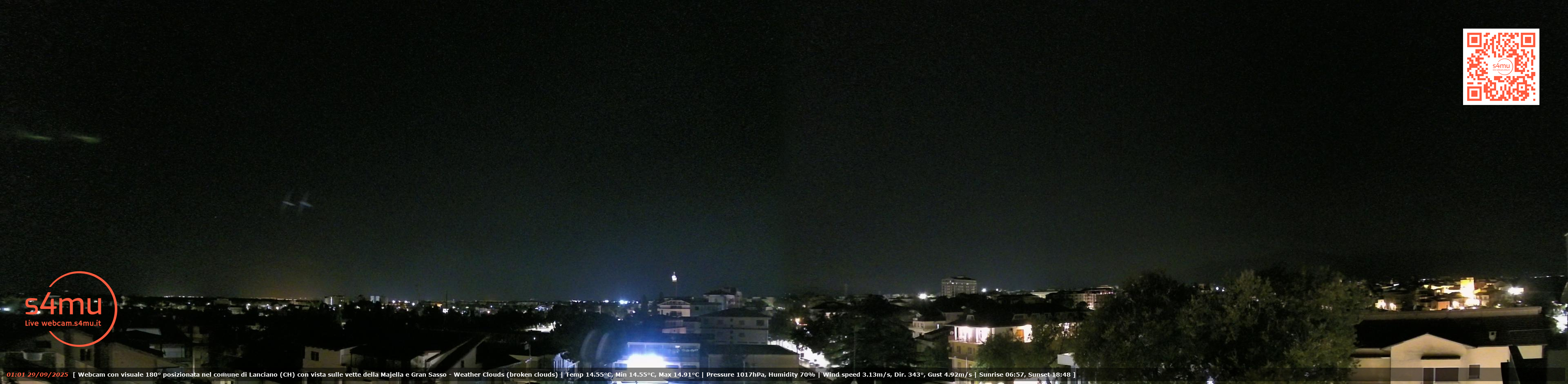 immagine della webcam nei dintorni di Pescara: webcam Lanciano