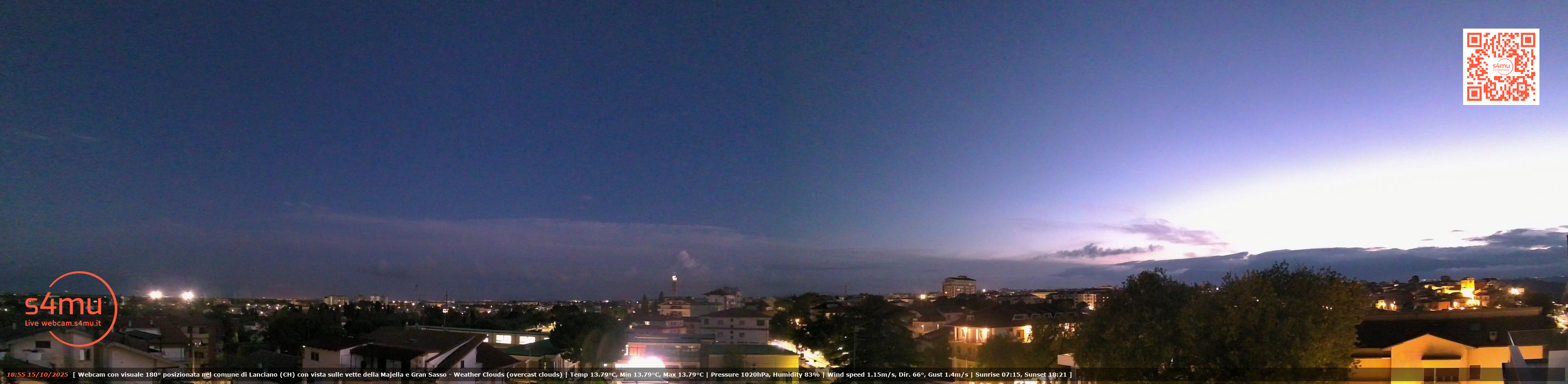 immagine della webcam nei dintorni di Fossacesia: webcam Lanciano