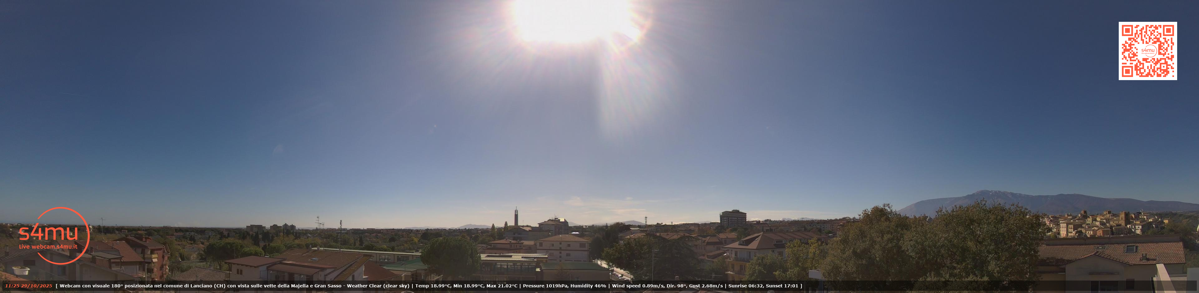 immagine della webcam nei dintorni di Pineta: webcam Lanciano