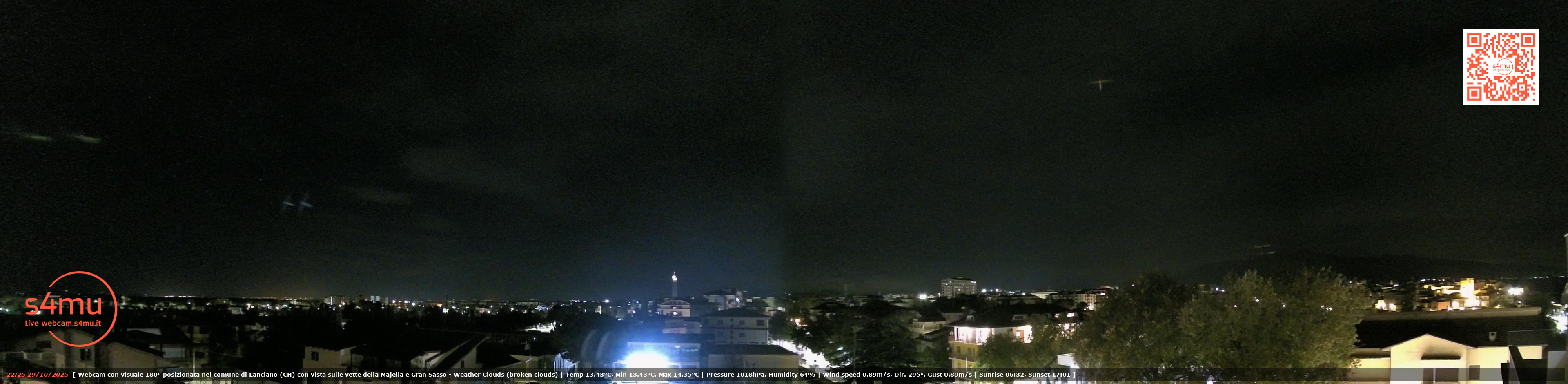 immagine della webcam nei dintorni di Fossacesia Marina: webcam Lanciano