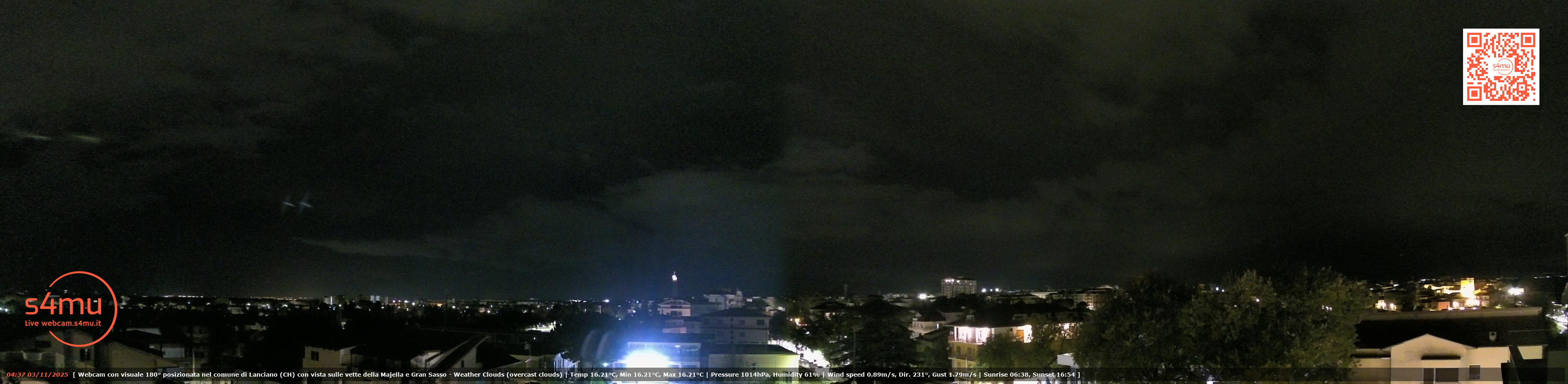 immagine della webcam nei dintorni di Monteodorisio: webcam Lanciano