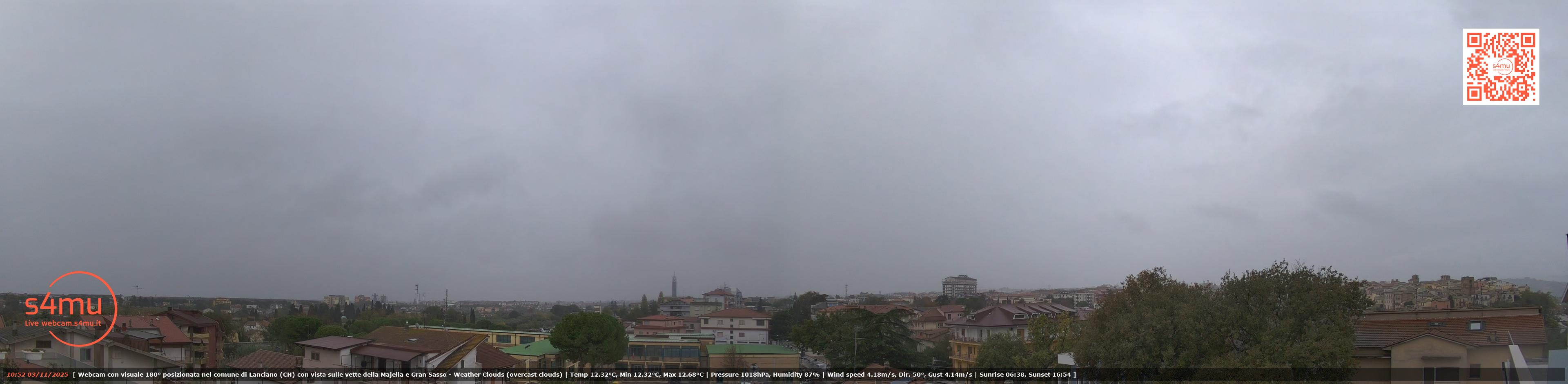 immagine della webcam nei dintorni di Vallevo': webcam Lanciano