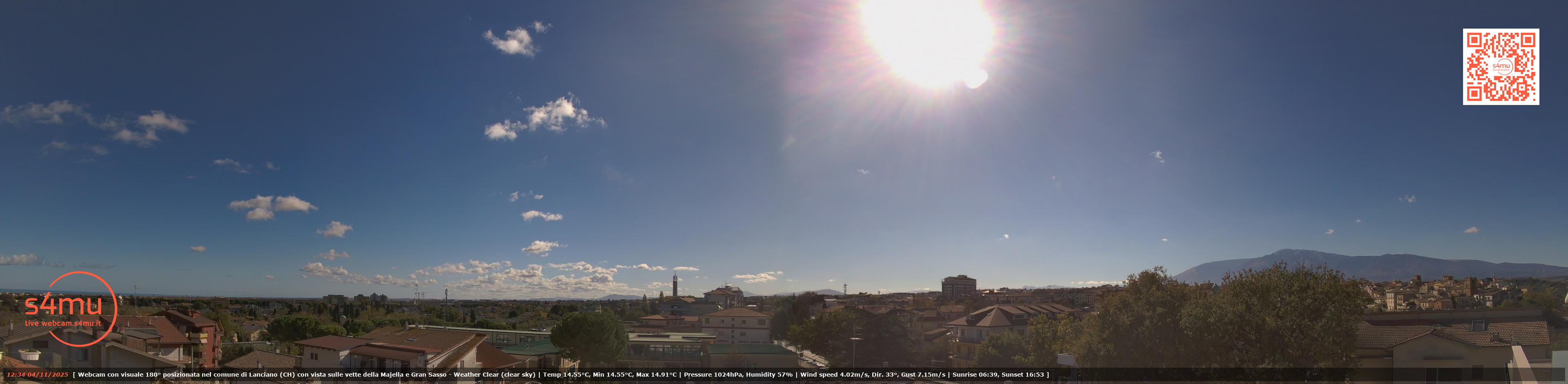 immagine della webcam nei dintorni di Torricella Peligna: webcam Lanciano