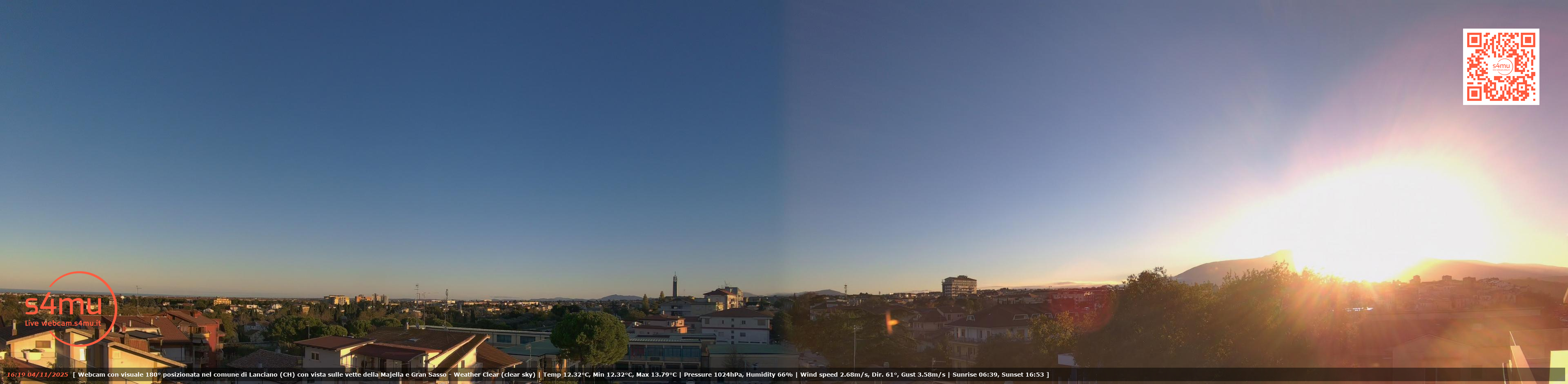 immagine della webcam nei dintorni di Postilli: webcam Lanciano