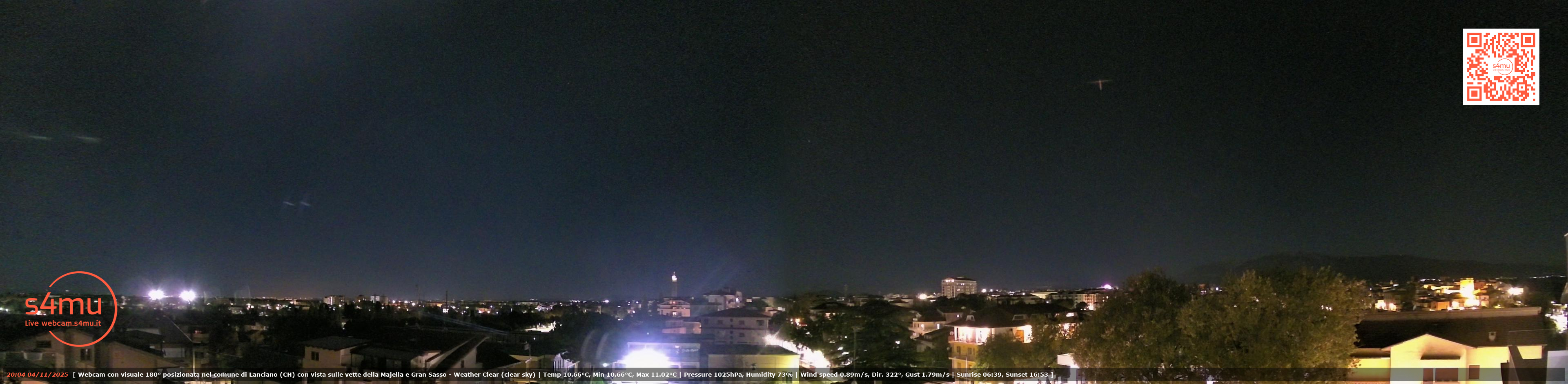 immagine della webcam nei dintorni di Monteodorisio: webcam Lanciano