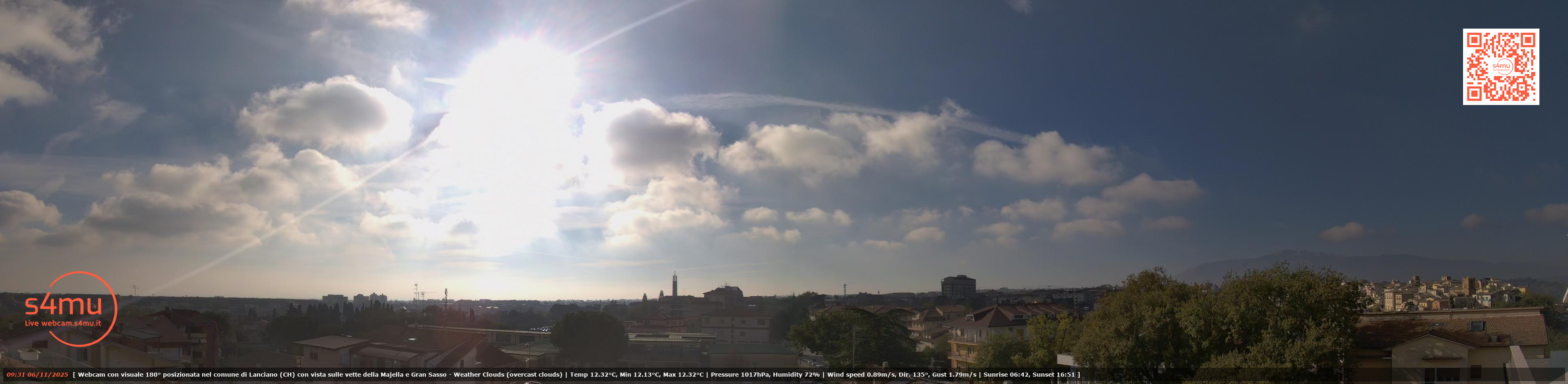 immagine della webcam nei dintorni di Fossacesia: webcam Lanciano