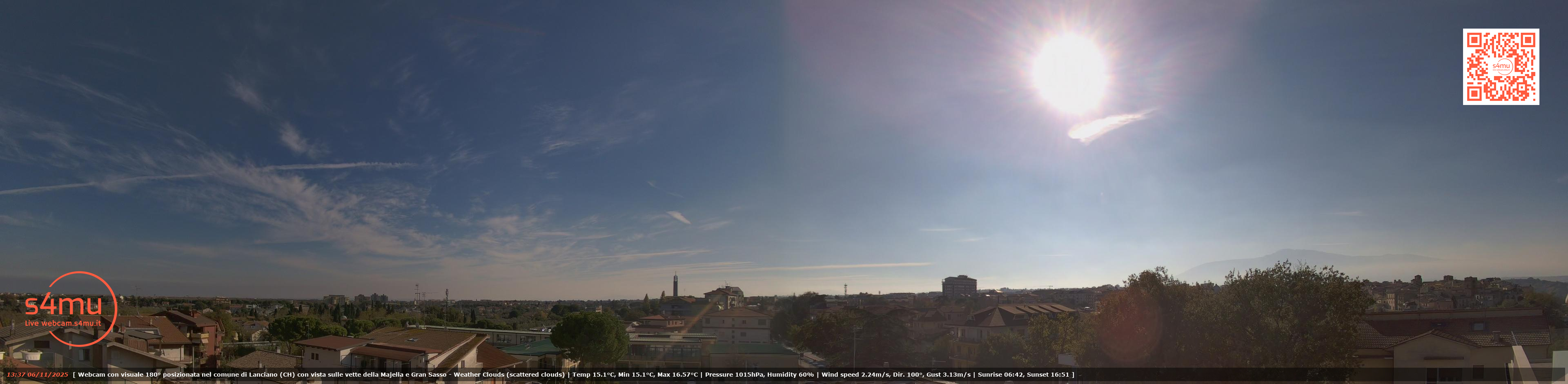 immagine della webcam nei dintorni di Fossacesia: webcam Lanciano