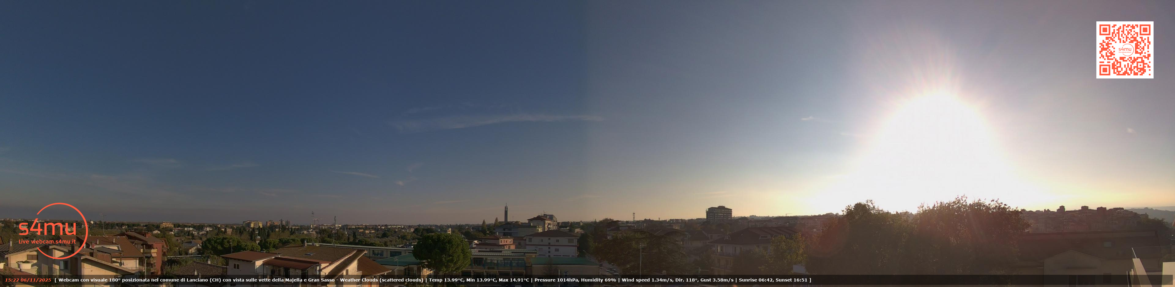 immagine della webcam nei dintorni di Pescara: webcam Lanciano