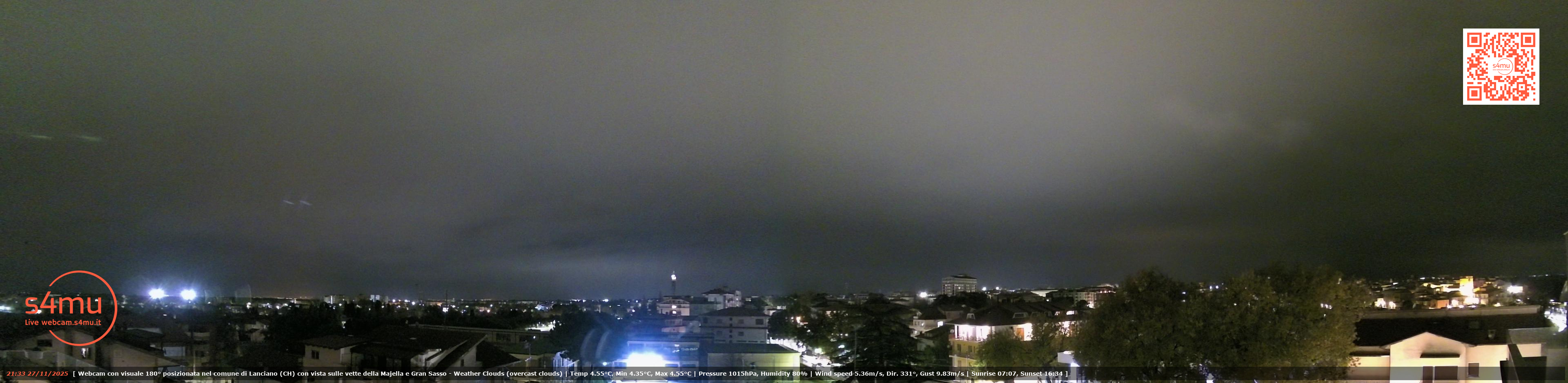 immagine della webcam nei dintorni di Pescara: webcam Lanciano