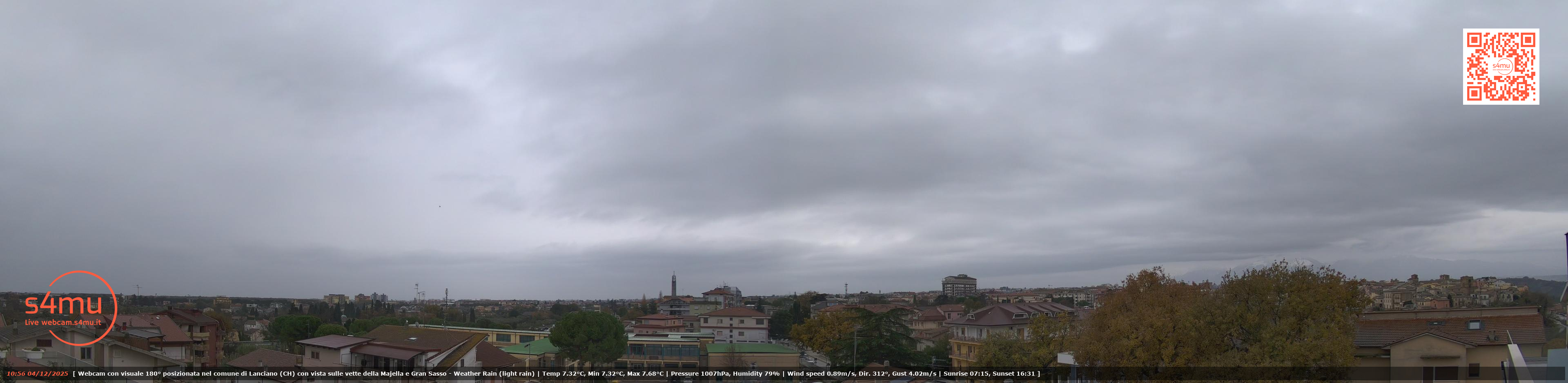 immagine della webcam nei dintorni di Postilli: webcam Lanciano