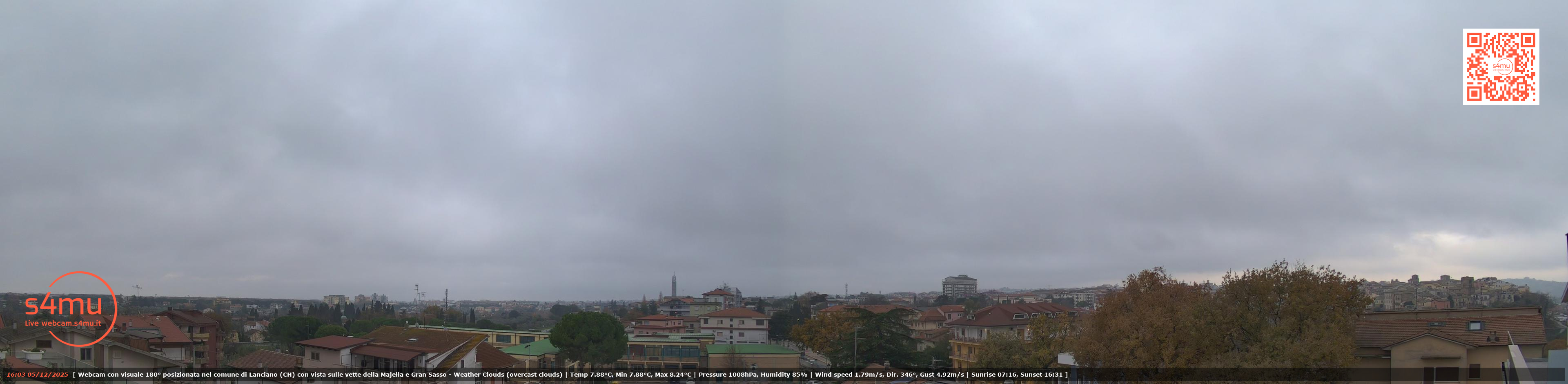 immagine della webcam nei dintorni di Civitella Messer Raimondo: webcam Lanciano