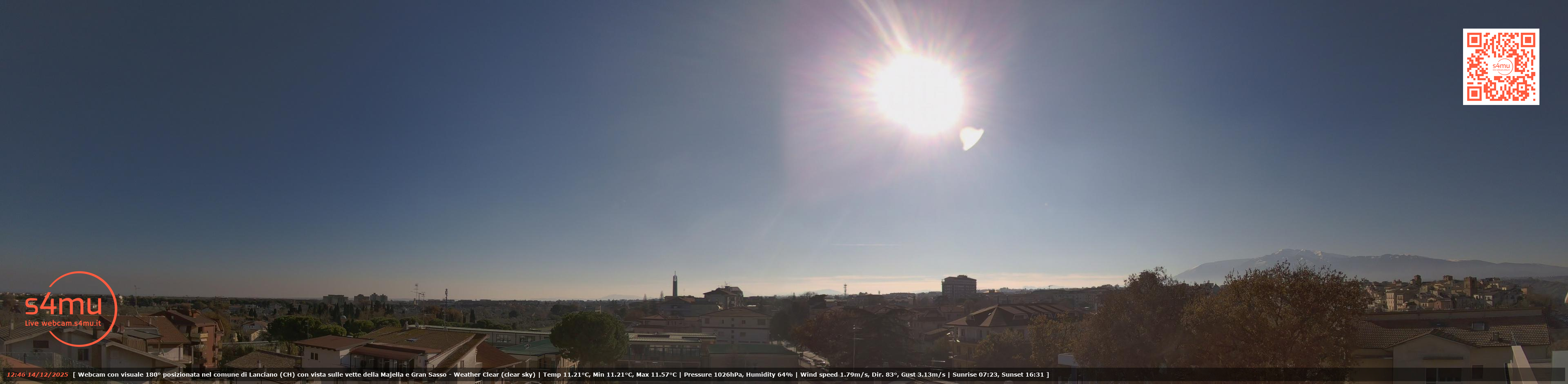 immagine della webcam nei dintorni di Fossacesia: webcam Lanciano