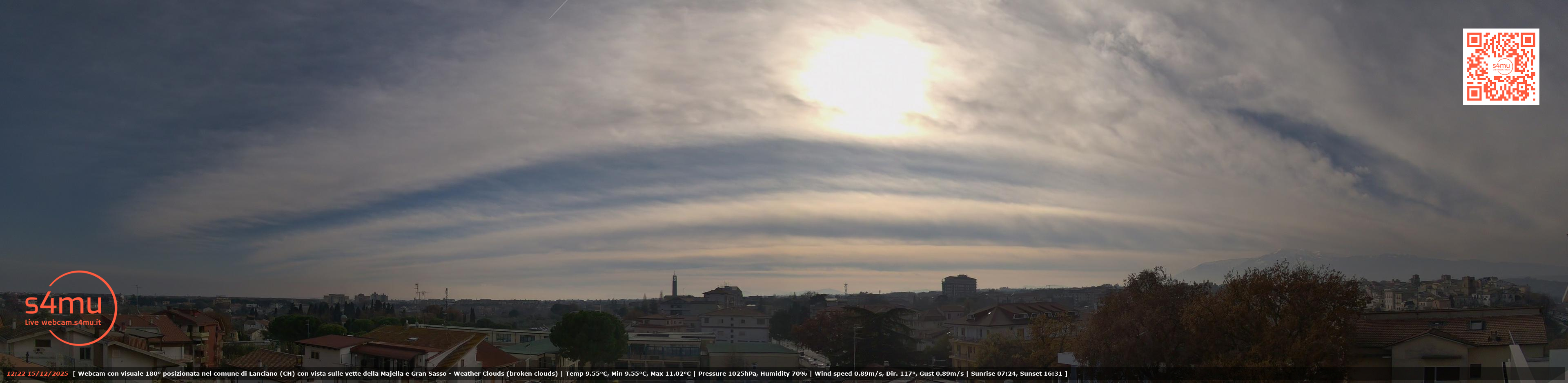 immagine della webcam nei dintorni di Marina di San Vito: webcam Lanciano