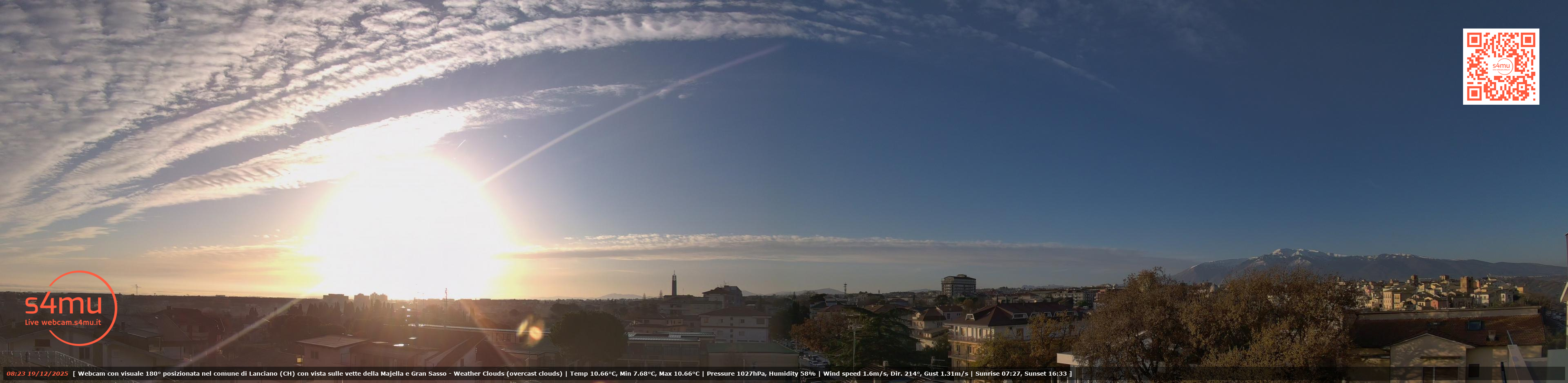 immagine della webcam nei dintorni di Vallevo': webcam Lanciano